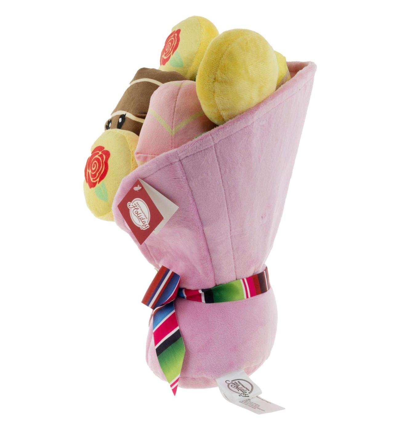 Destination Holiday Concha Valentine's Bouquet Plush; image 2 of 4