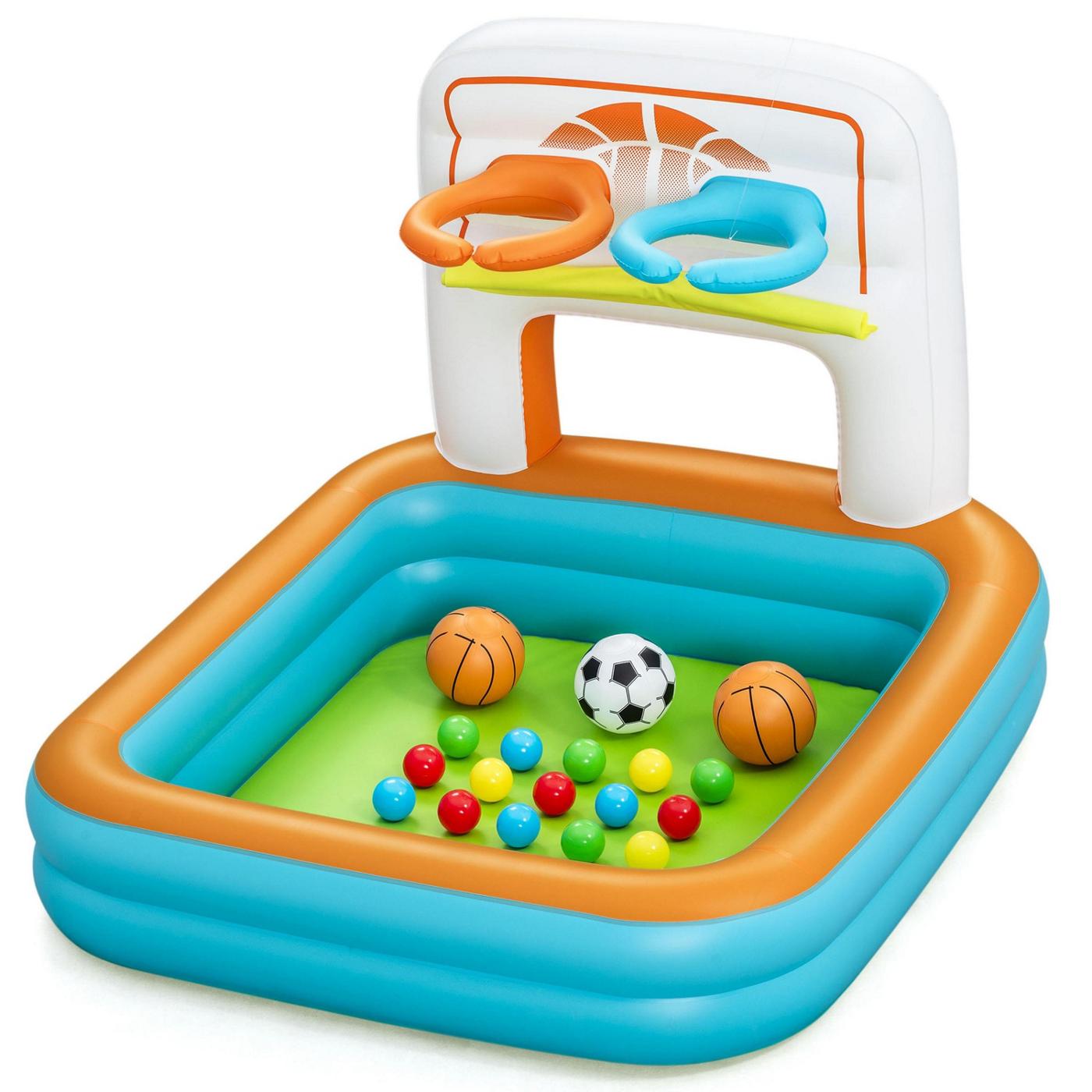 Bestway Kick 'N Swish 3 in 1 Multi-Use Ball Pit; image 1 of 9