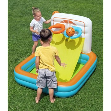 Bestway Kick 'N Swish 3 in 1 Multi-Use Ball Pit, 47" x 42" x 33"