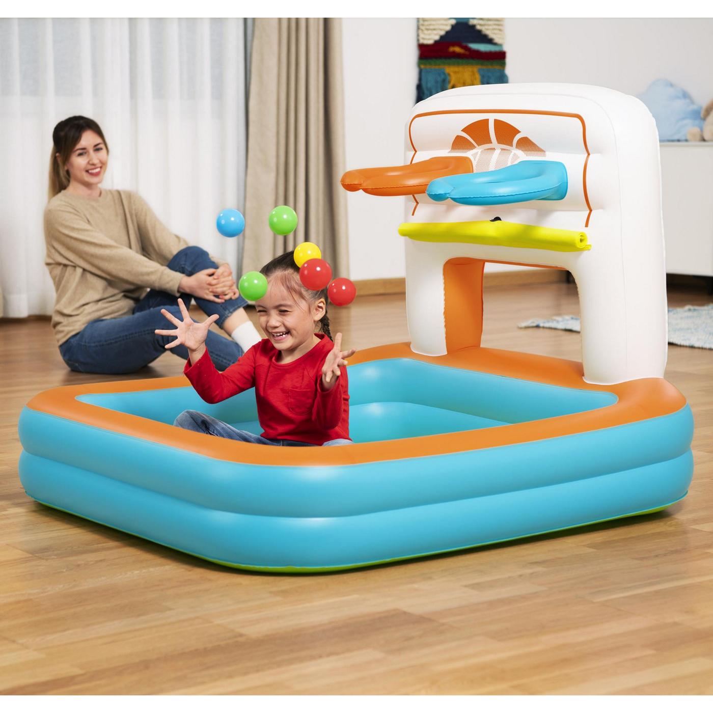 Bestway Kick 'N Swish 3 in 1 Multi-Use Ball Pit; image 8 of 9