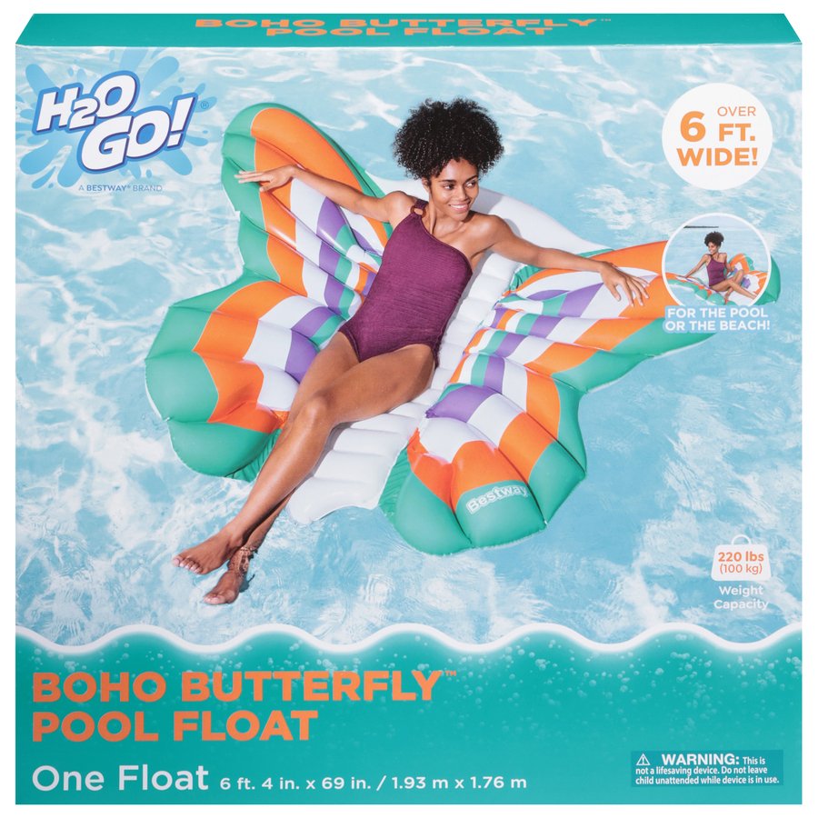 H2OGO! Boho Butterfly Pool Float - Shop Floats at H-E-B