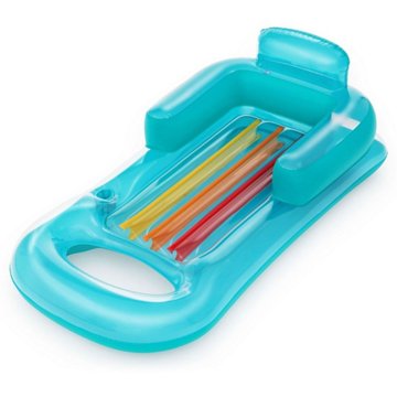 H2OGO! Inflatable Pool Lounge Chair - Assorted Colors, 63.5" x 33"