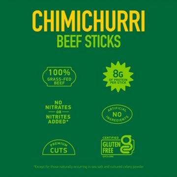 KRAVE 4g Protein Mini Beef Sticks - Chimichurri, 12 ct