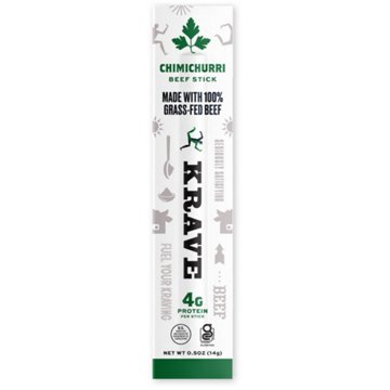 KRAVE 4g Protein Mini Beef Sticks - Chimichurri, 12 ct