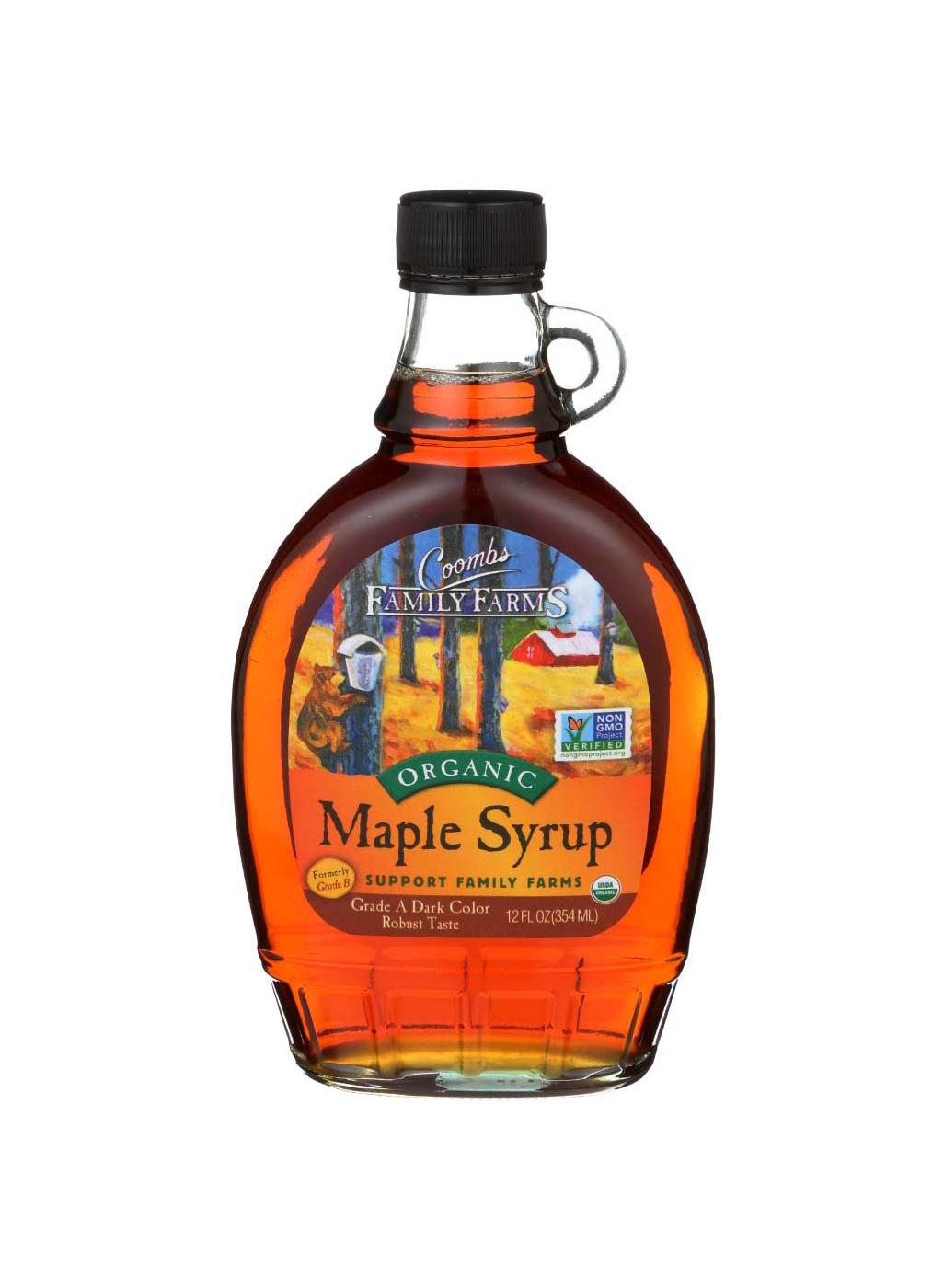 Coombs Family Farms Organic Grade A Dark Color Maple Syrup; image 1 of 2