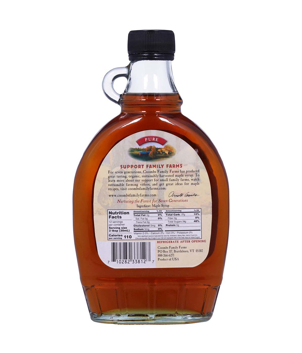 Coombs Family Farms Pure Grade A Amber Color Maple Syrup; image 3 of 4