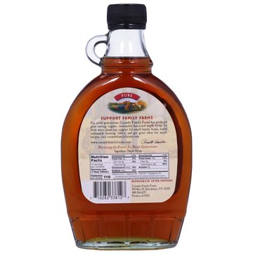 Coombs Family Farms Pure Grade A Amber Color Maple Syrup, 12 oz