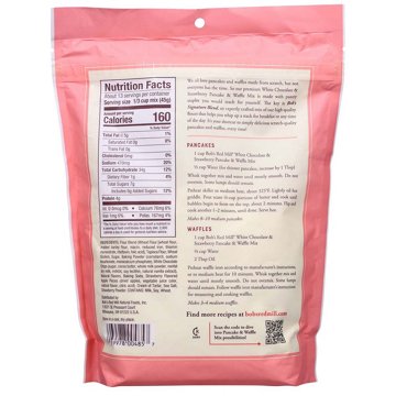 Bob's Red Mill White Chocolate Strawberry Pancake & Waffle Mix, 20 oz