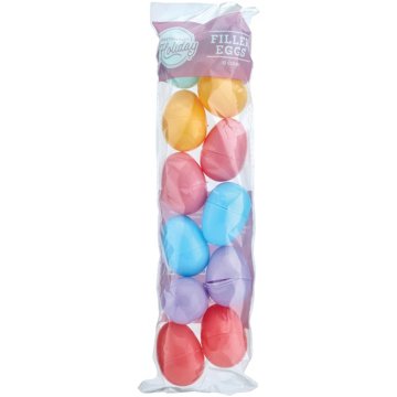 Destination Holiday Plastic Easter Filler Eggs - Pastel, 12 ct