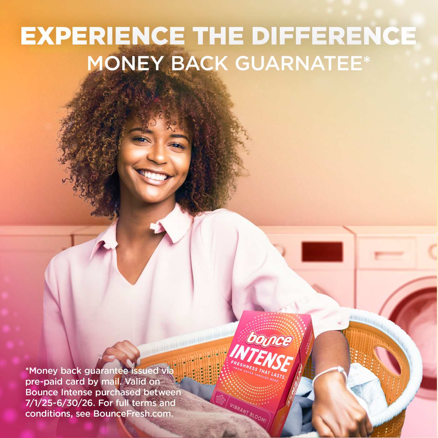 Bounce Dryer Sheets - Intense Vibrant Fresh; image 5 of 8