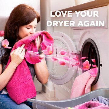 Bounce Dryer Sheets - Intense Vibrant Bloom