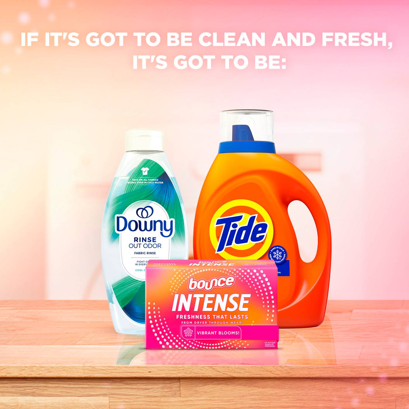 Bounce Dryer Sheets - Intense Vibrant Bloom; image 8 of 8