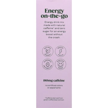 Bloom Energy Drink Sticks - Raspberry Lime