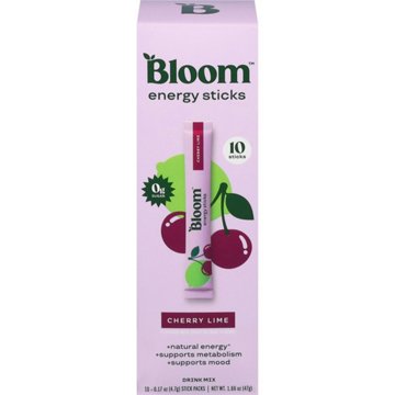 Bloom Energy Drink Sticks - Cherry Lime
