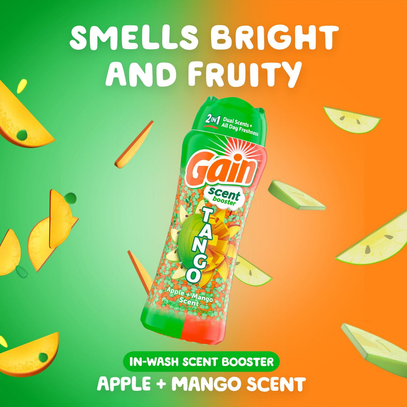 Gain Tango 2-in-1 Laundry Scent Booster Beads - Apple \u0026 Mango - Shop  Fresheners at H-E-B, image size:1400x1400