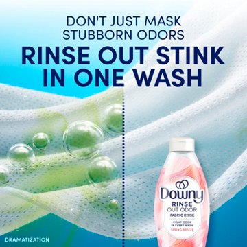 Downy Rinse Out Odor Fabric Rinse - Spring Breeze