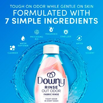 Downy Rinse Out Odor Fabric Rinse - Spring Breeze
