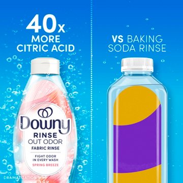 Downy Rinse Out Odor Fabric Rinse - Spring Breeze