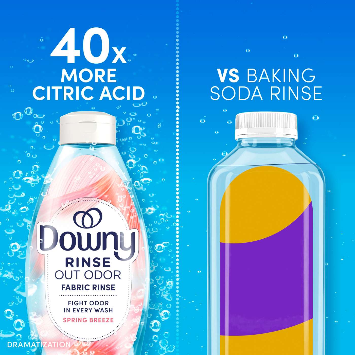 Downy Rinse Out Odor Fabric Rinse - Spring Breeze; image 8 of 10