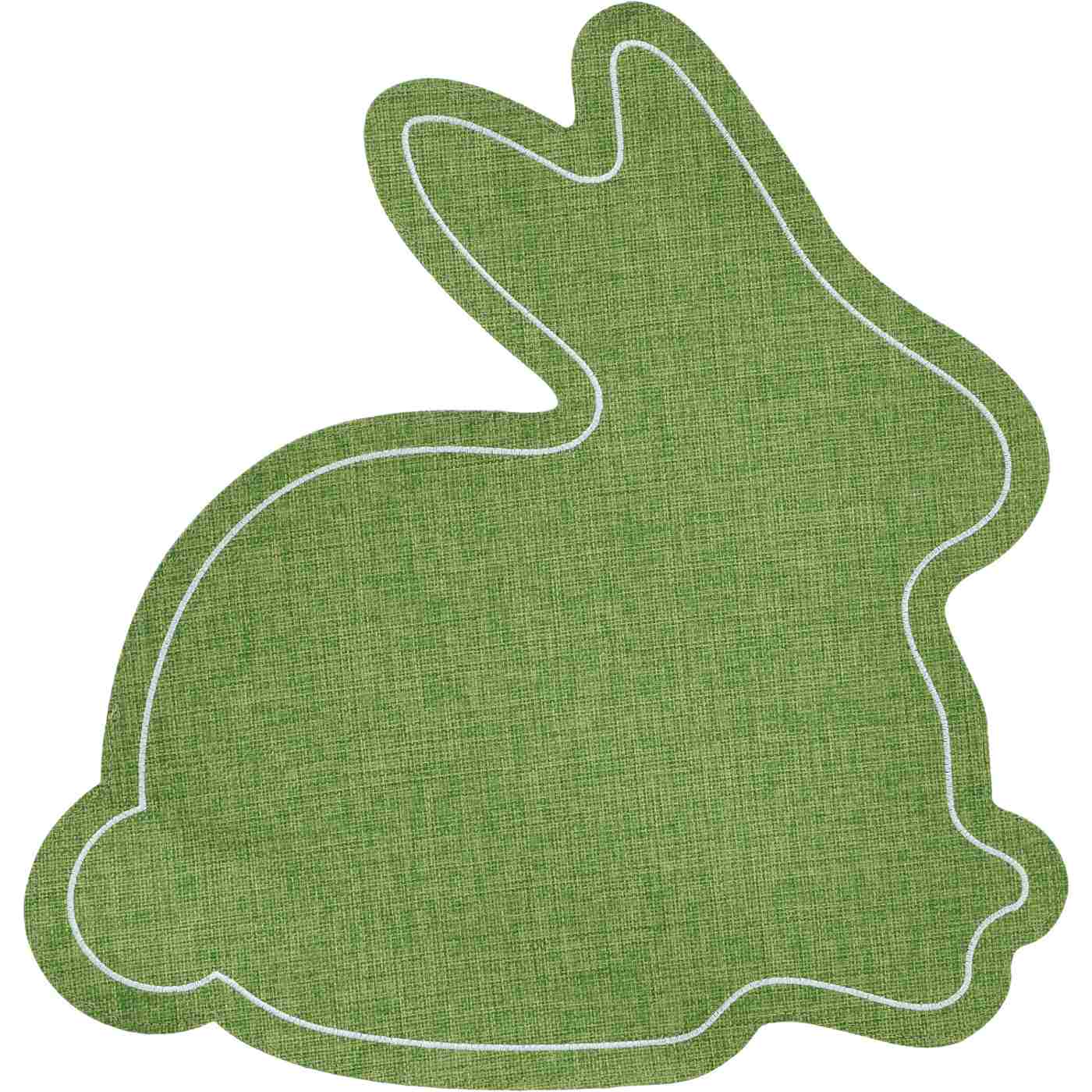 Destination Holiday Green Bunny Easter Placemats; image 1 of 2