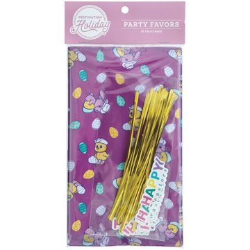 Destination Holiday Cowboy Bunny Easter Scatter Cello Bag, 25 ct