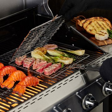 Mr. Bar-B-Q Flexible/Expandable Grilling Basket, 11.49'' x 1.38'' x 13.38''