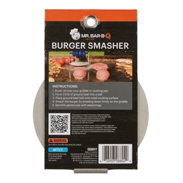 Mr. Bar-B-Q Burger Smasher, 5.31'' x 5.39'' x 3.94''
