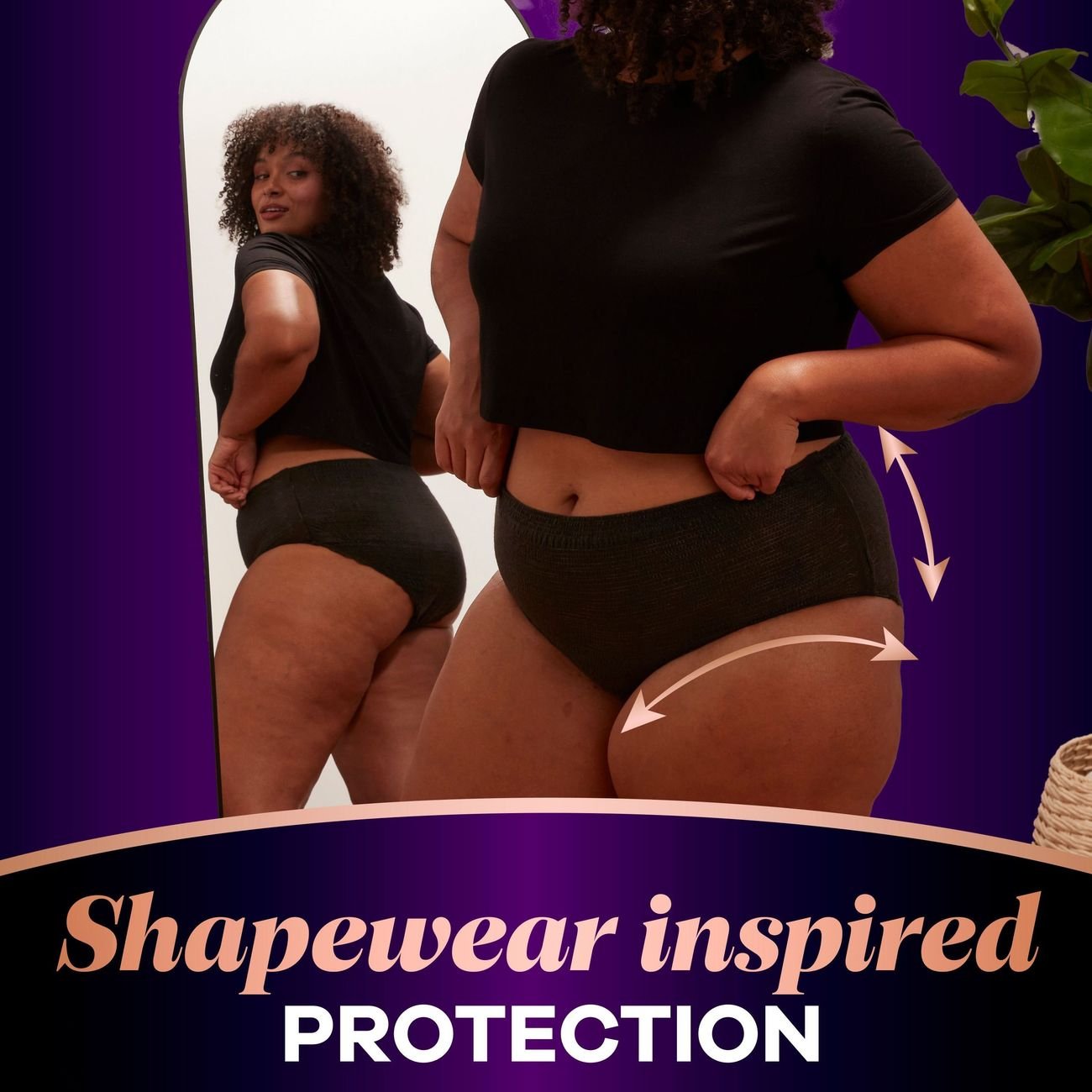 Always Discreet Boutique Maximum Absorbency Incontinence Underwear