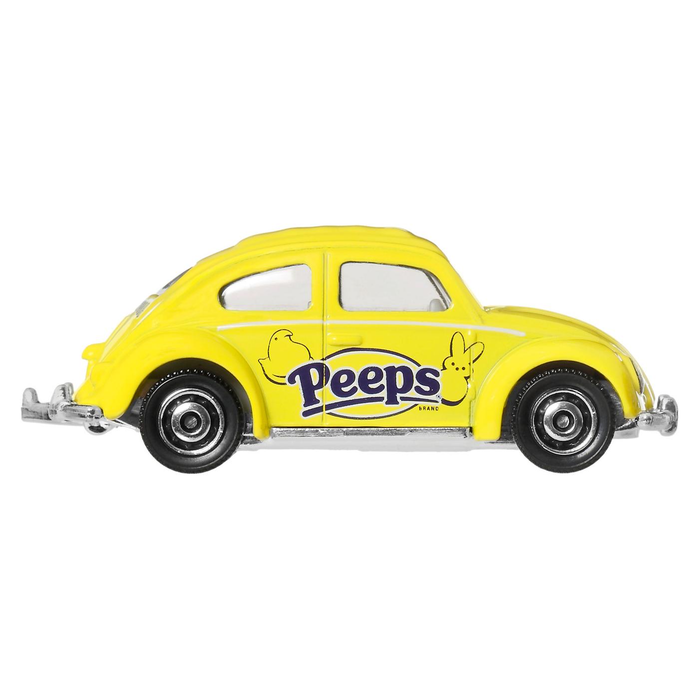 Matchbox Peeps Yellow '62 Volkswagen Beetle; image 2 of 2