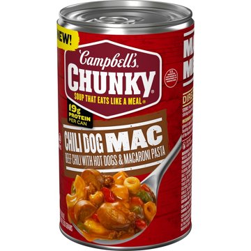 Campbell's Chunky Chili Dog Mac Soup