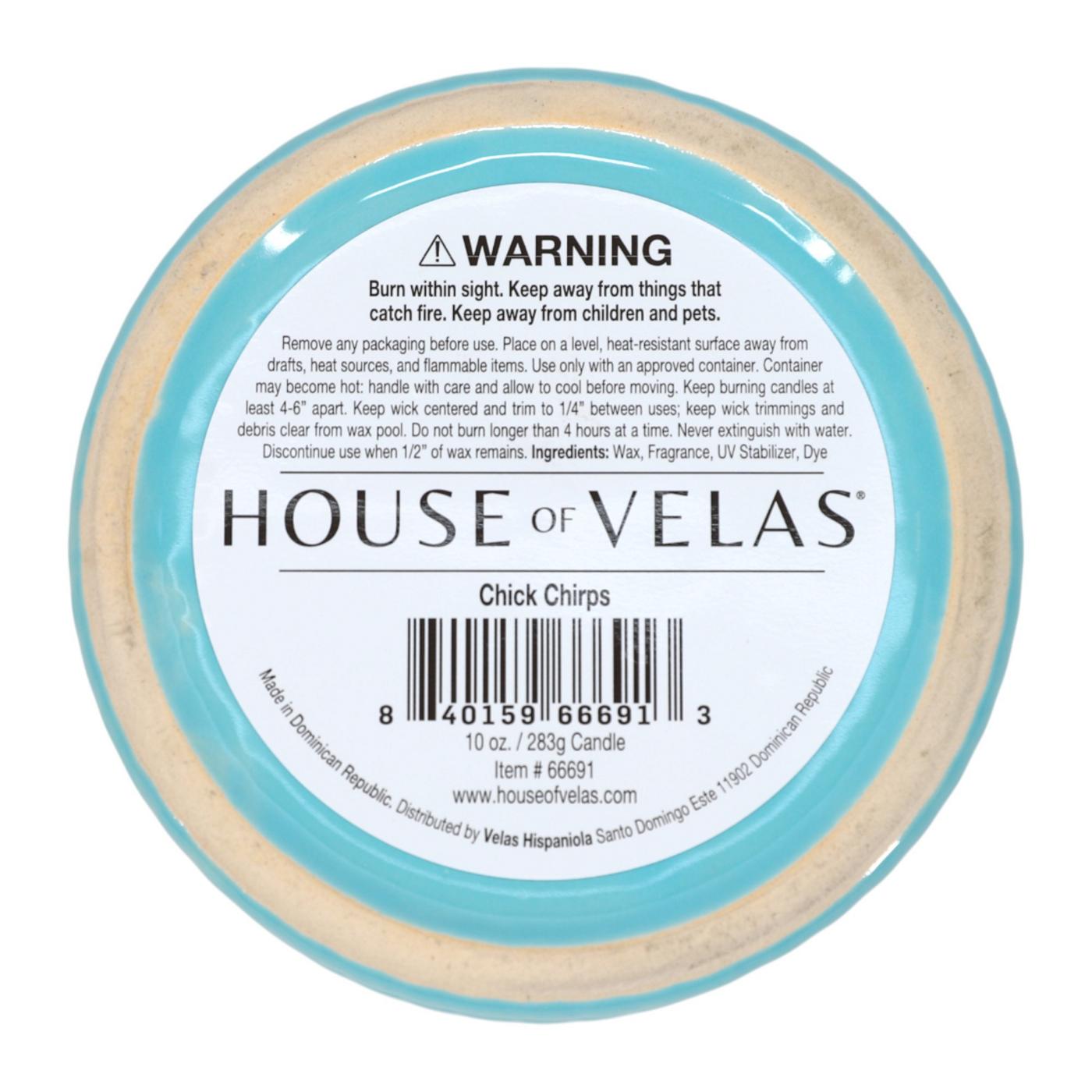 House of Velas Chick Chirps Scented Easter Basket Candle; image 2 of 4