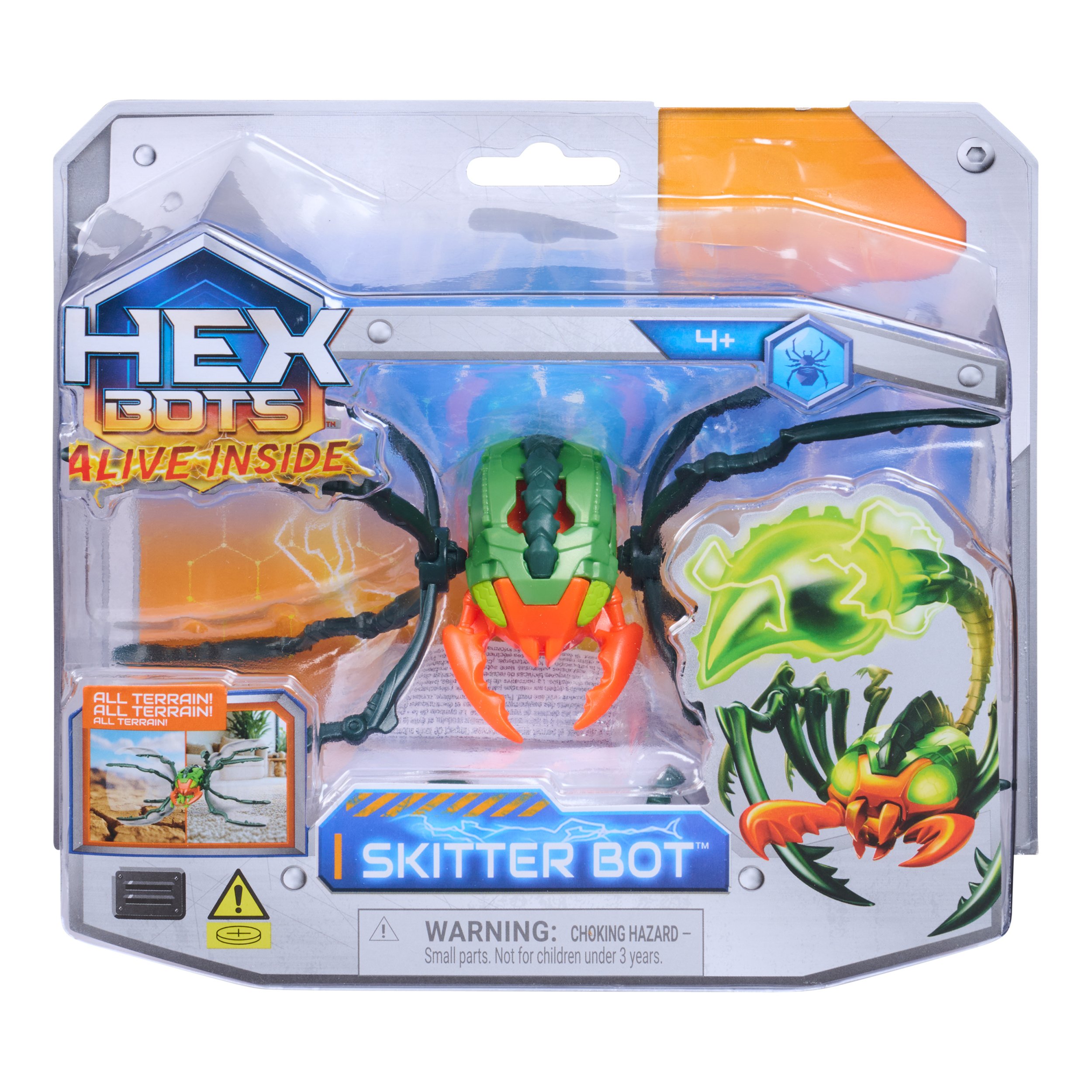 Hex Bots Alive Inside Skitter Bot Spider - Shop Action figures & dolls ...