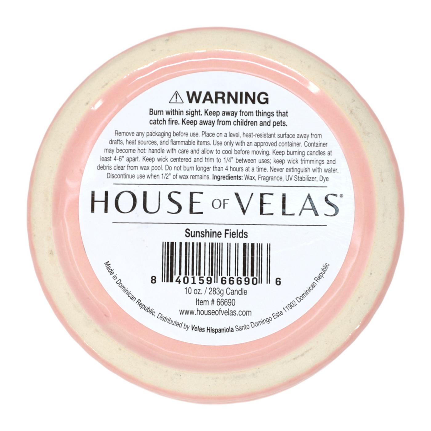 House of Velas Sunshine Fields Scented Easter Basket Candle; image 2 of 4
