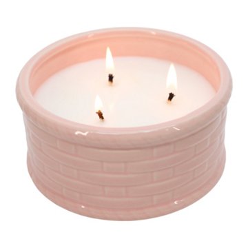 House of Velas Sunshine Fields Scented Easter Basket Candle, 10 oz