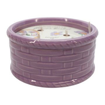 House of Velas Flower Basket Scented Easter Candle, 10 oz