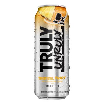 Truly Unruly Tropical Twist Hard Seltzer, 24 oz