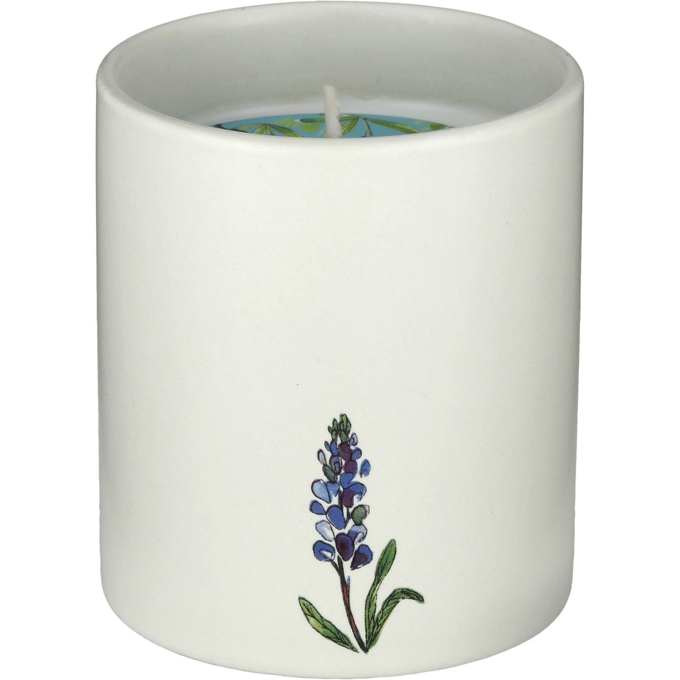 Destination Holiday Texas Bluebonnet Scented Candle; image 1 of 2