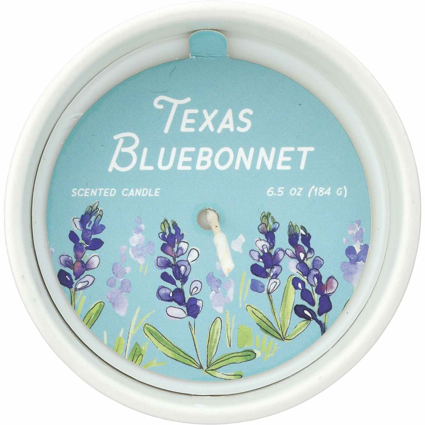 Destination Holiday Texas Bluebonnet Scented Candle; image 2 of 2
