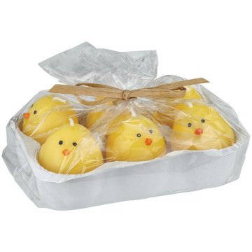 Destination Holiday Easter Chicks Votive Candle Set, 6 ct