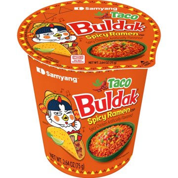Samyang Taco Buldak Spicy Chicken Ramen Instant Soup Cup
