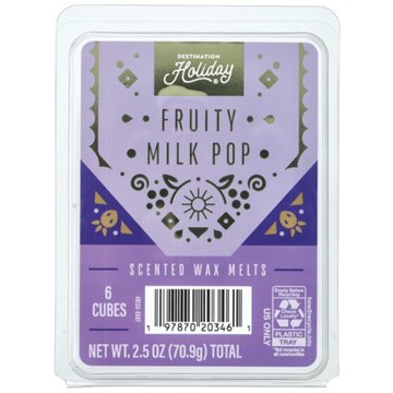 Destination Holiday Fruity Milk Pop Scented Wax Melts, 2.5 oz