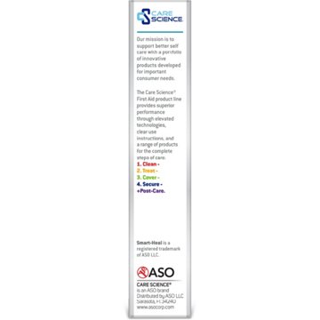 Care Science Hydrocolloid Smart Heal Gel Waterproof Bandages - Assorted, 8 ct