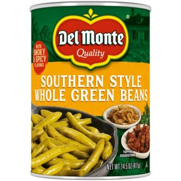 Del Monte Southern Style Whole Green Beans, 14.5 oz