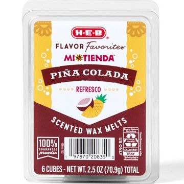 H-E-B Flavor Favorites Mi Tienda Piña Colada Refresco Scented Wax Melts, 2.5 oz
