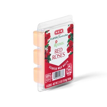 H-E-B Flavor Favorites Blooms Red Roses Scented Wax Melts, 2.5 oz