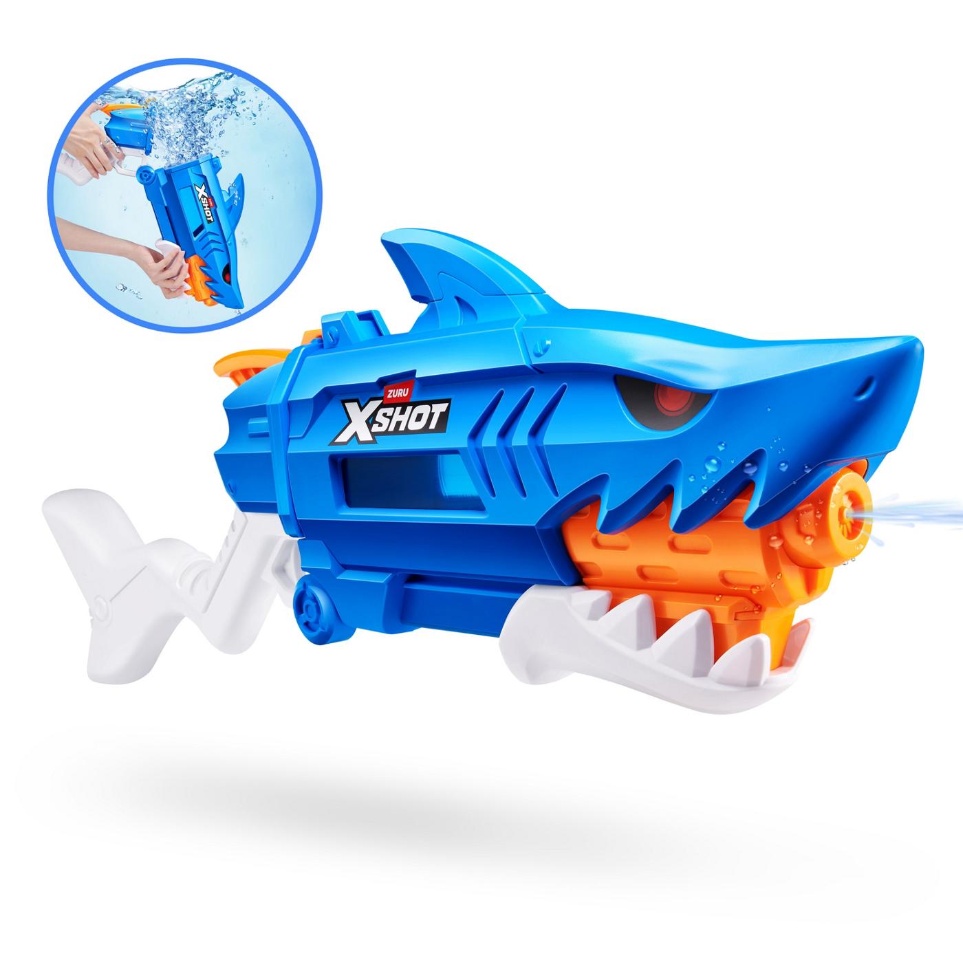 Zuru XSHOT Fast Fill Shark Attack Water Blaster; image 8 of 9