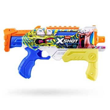 Zuru XSHOT Fast Fill Hyperworld Skins SpongeBob SparePants Water Blaster