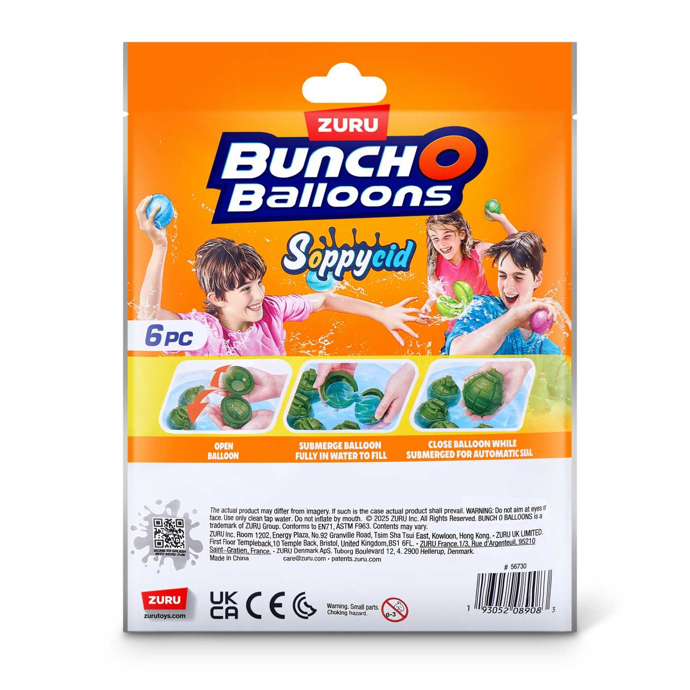 Zuru Bunch O Balloons Reusable Grenade Water Balloons; image 2 of 7