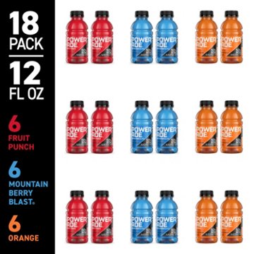 Powerade Sports Drink Variety 18 pk Bottles