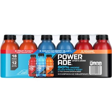 Powerade Sports Drink Variety 18 pk Bottles